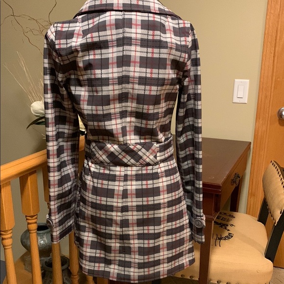 Rare Vintage Lululemon Plaid Double-Breasted Women's Coat - Picture 2 of 5